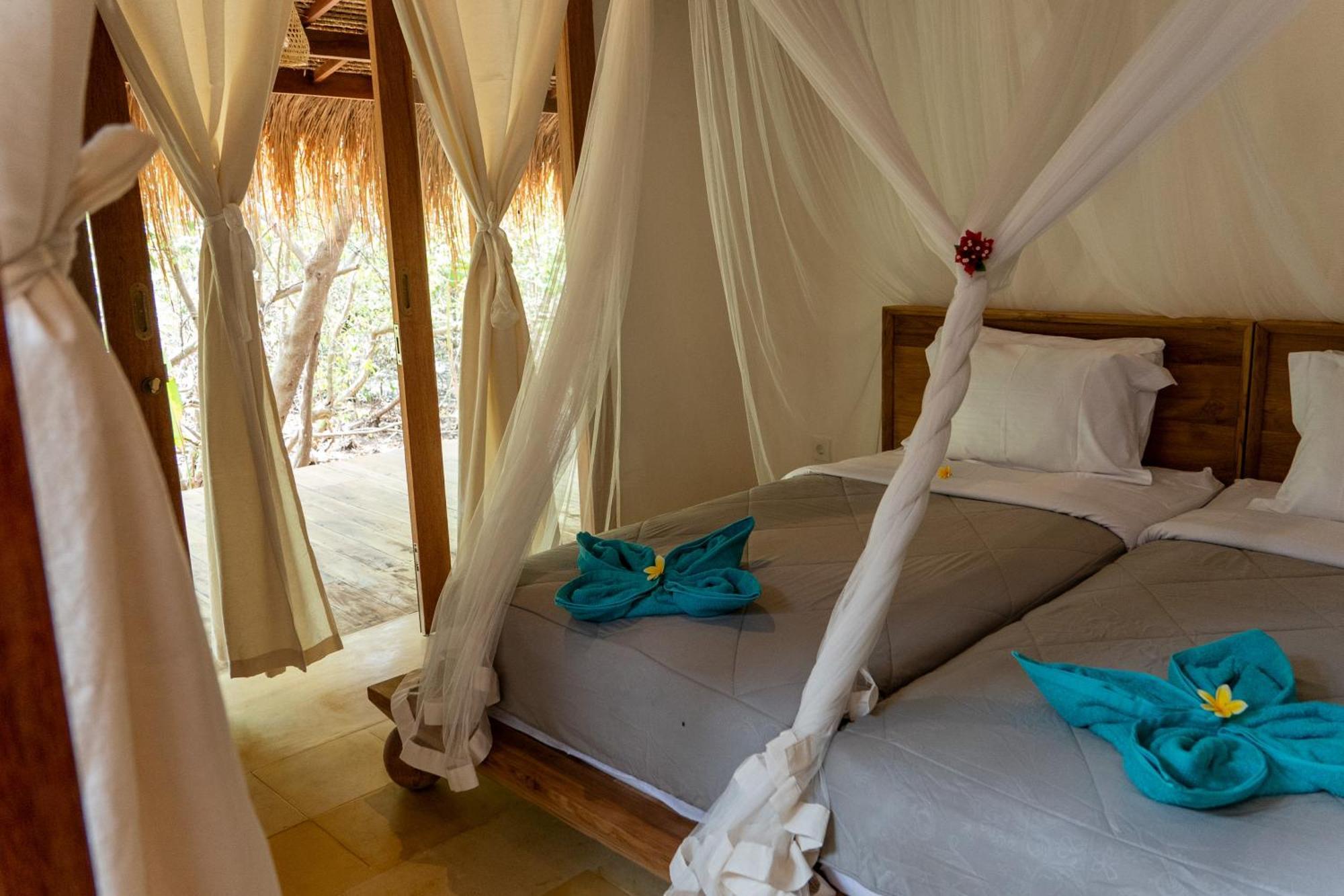 Mandala Beach Healing Rooms Gili Air Ngoại thất bức ảnh