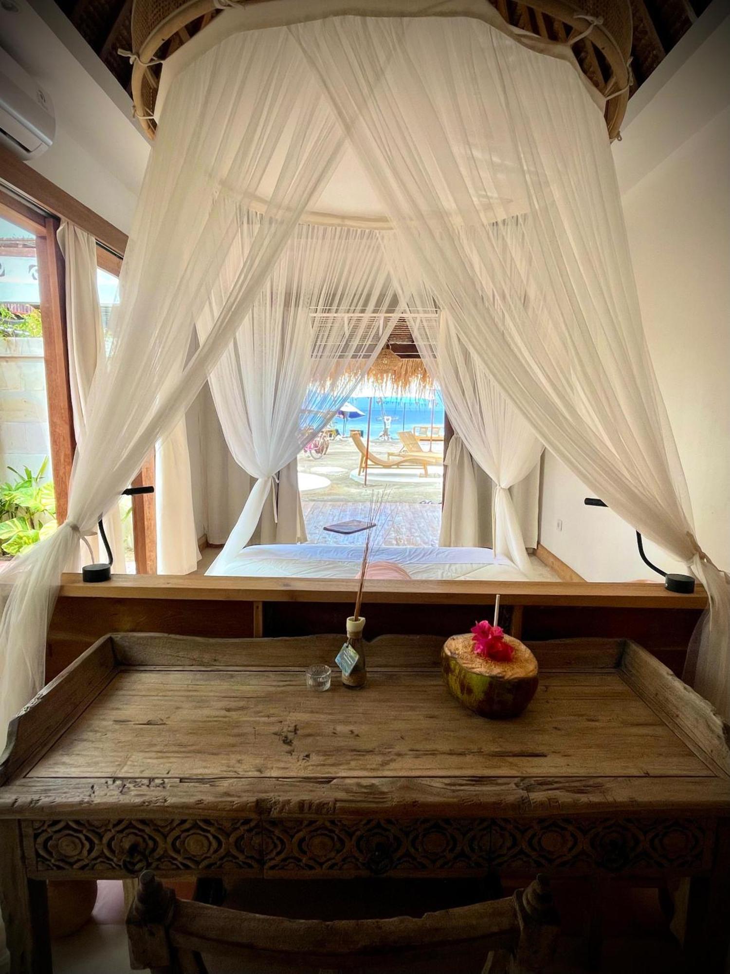 Mandala Beach Healing Rooms Gili Air Ngoại thất bức ảnh